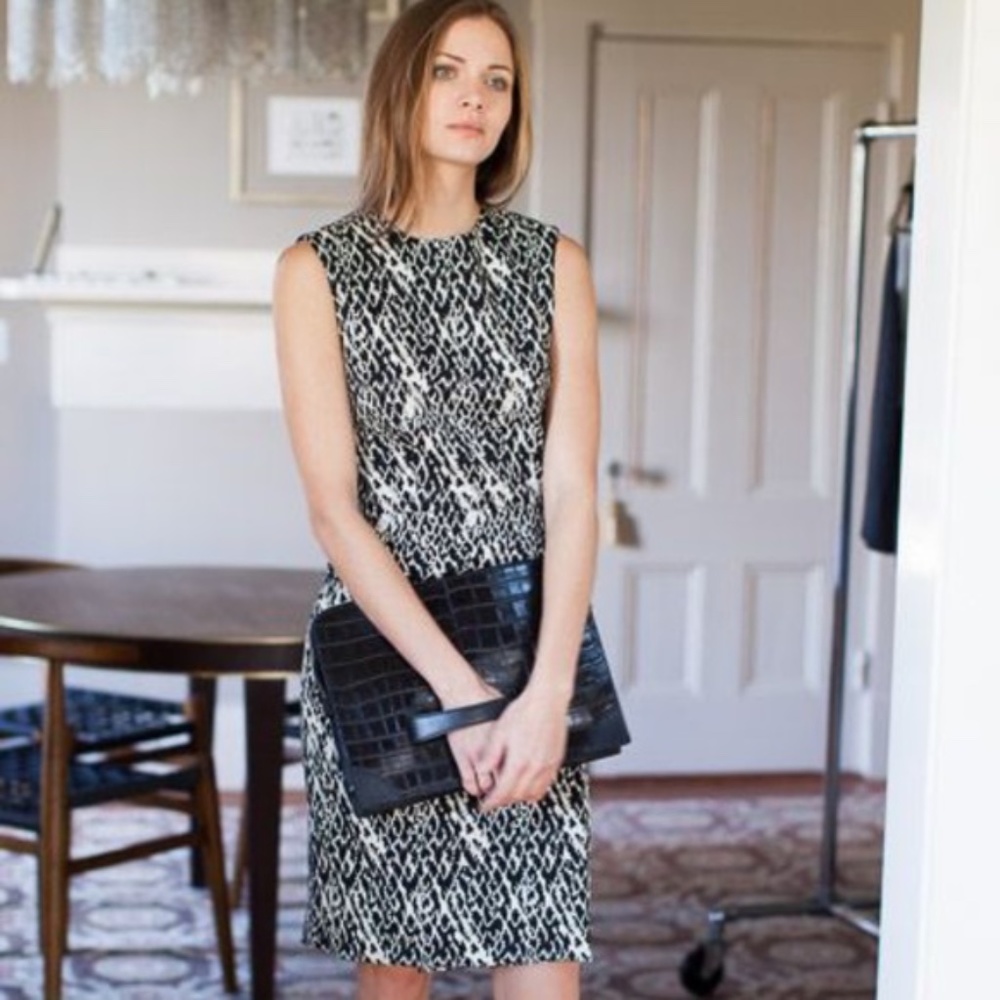Emerson Fry abstract shift dress